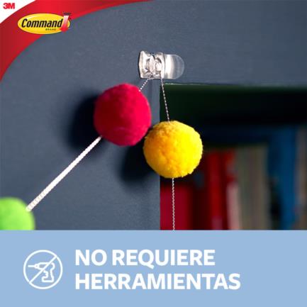 Clips para Luces 3M Command 4 Transparentes 4 Pieza(s)