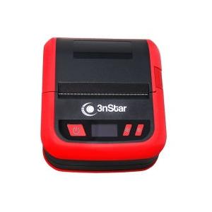 3NSTAR Impresora Móvil PPT305BT, Térmica Directa, 203DPI, USB, Bluetooth, Negro/Rojo