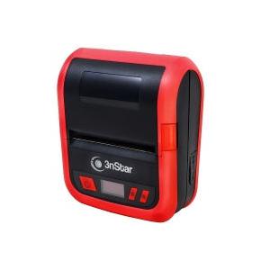 3NSTAR Impresora Móvil PPT305BT, Térmica Directa, 203DPI, USB, Bluetooth, Negro/Rojo