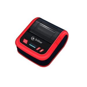 3NSTAR Impresora Móvil PPT305BT, Térmica Directa, 203DPI, USB, Bluetooth, Negro/Rojo