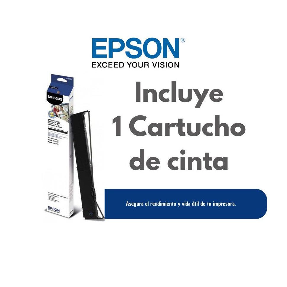 Epson lq 2090ii blanco y negro matriz de punto 24 pin print