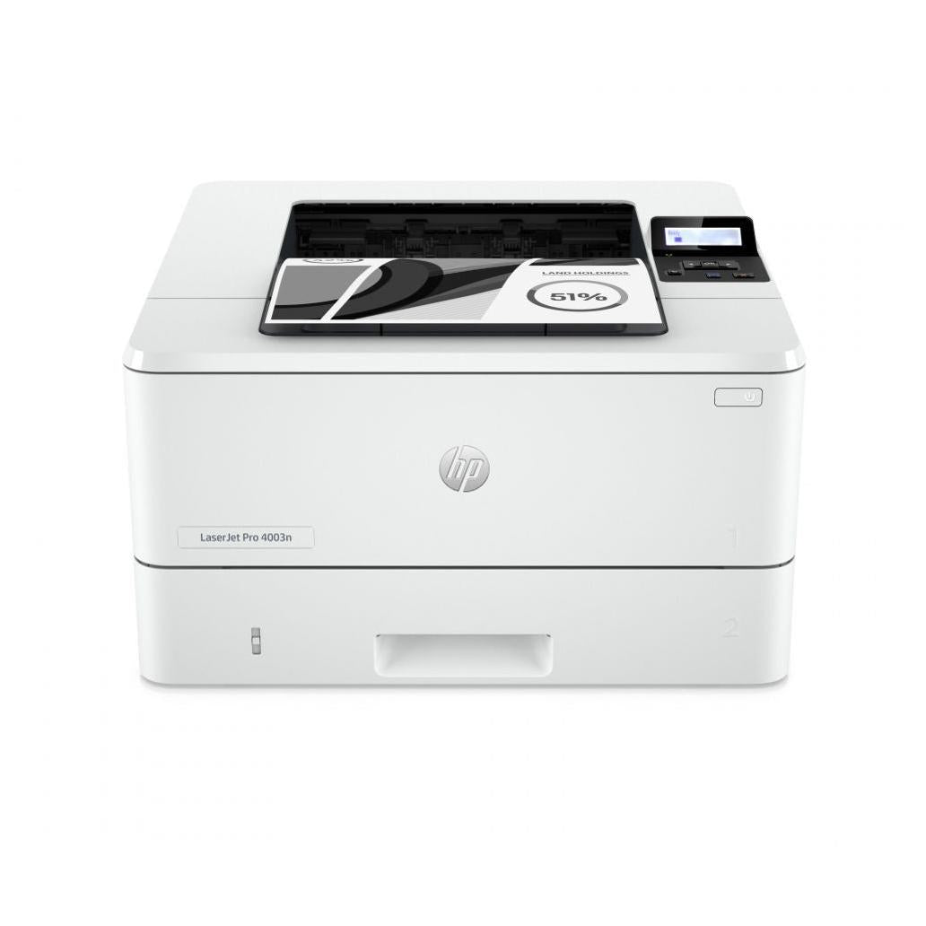 Impresora HP LaserJet Pro 4003n, Monocromática Laser Alambrico Ethernet Blanco