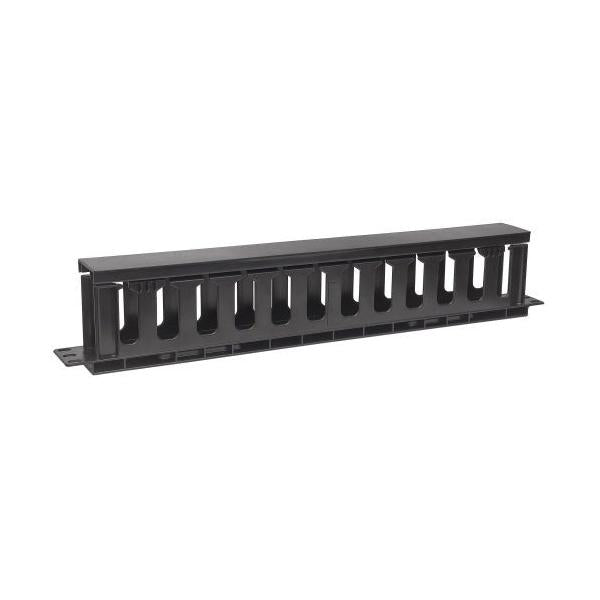 Intellinet Organizador de Cables Horizontal, 1U, RJ-45, Negro
