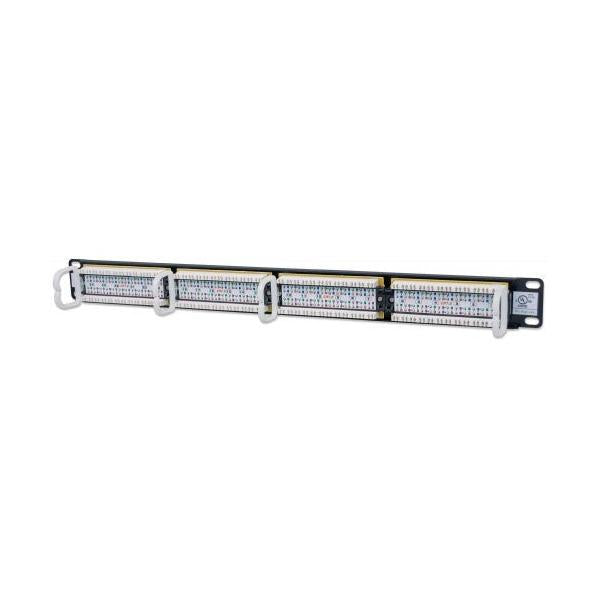Intellinet Panel de Parcheo Cat6, 24 Puertos RJ-45, 1U, Negro