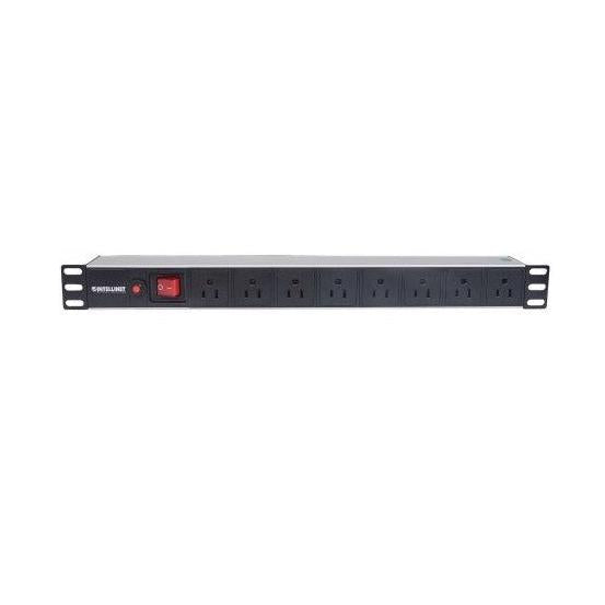 Intellinet PDU para Rack 19'' 713993, 125V, 15A, 8 Contactos