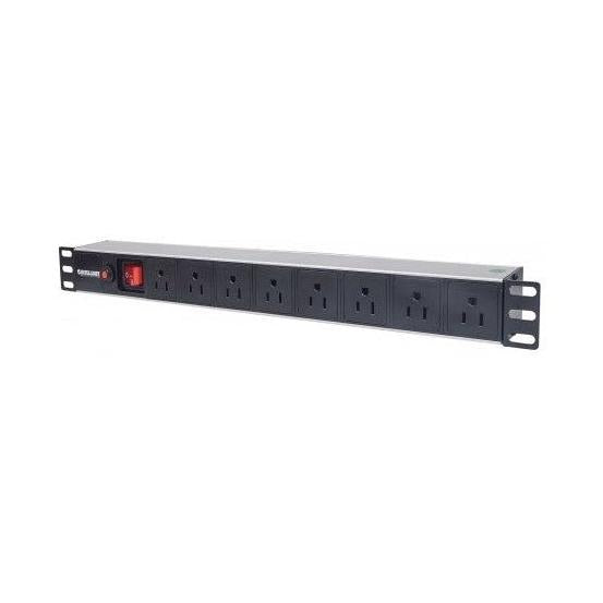 Intellinet PDU para Rack 19'' 713993, 125V, 15A, 8 Contactos