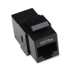 Intellinet Jack de Red Cat5e, RJ-45, Negro