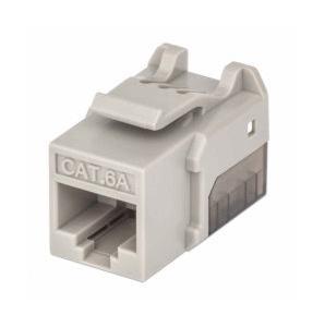 Intellinet Jack de Red Cat6a, UTP, RJ-45, Gris