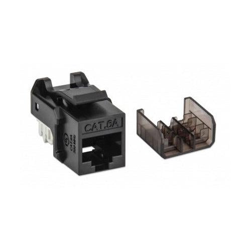 Intellinet Jack de Red Cat6a, UTP, RJ-45, Negro