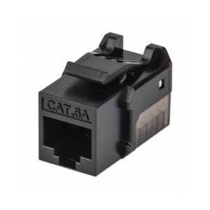 Intellinet Jack de Red Cat6a, UTP, RJ-45, Negro