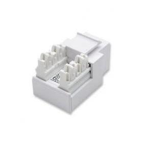 Intellinet 210843 Jack para Telefonía de Impacto, RJ11/12, Blanco