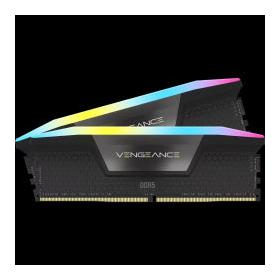 Kit Memoria RAM Corsair VENGEANCE RGB DDR5, 6400MHz, 32GB - 2 x 16GB, CL36, XMP