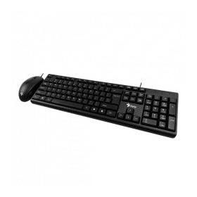 Kit de teclado y mouse Stylos STPKTM4B