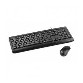Kit de Teclado y Mouse Klip Xtreme DeskMate, Alámbrico, USB, Negro (Español)