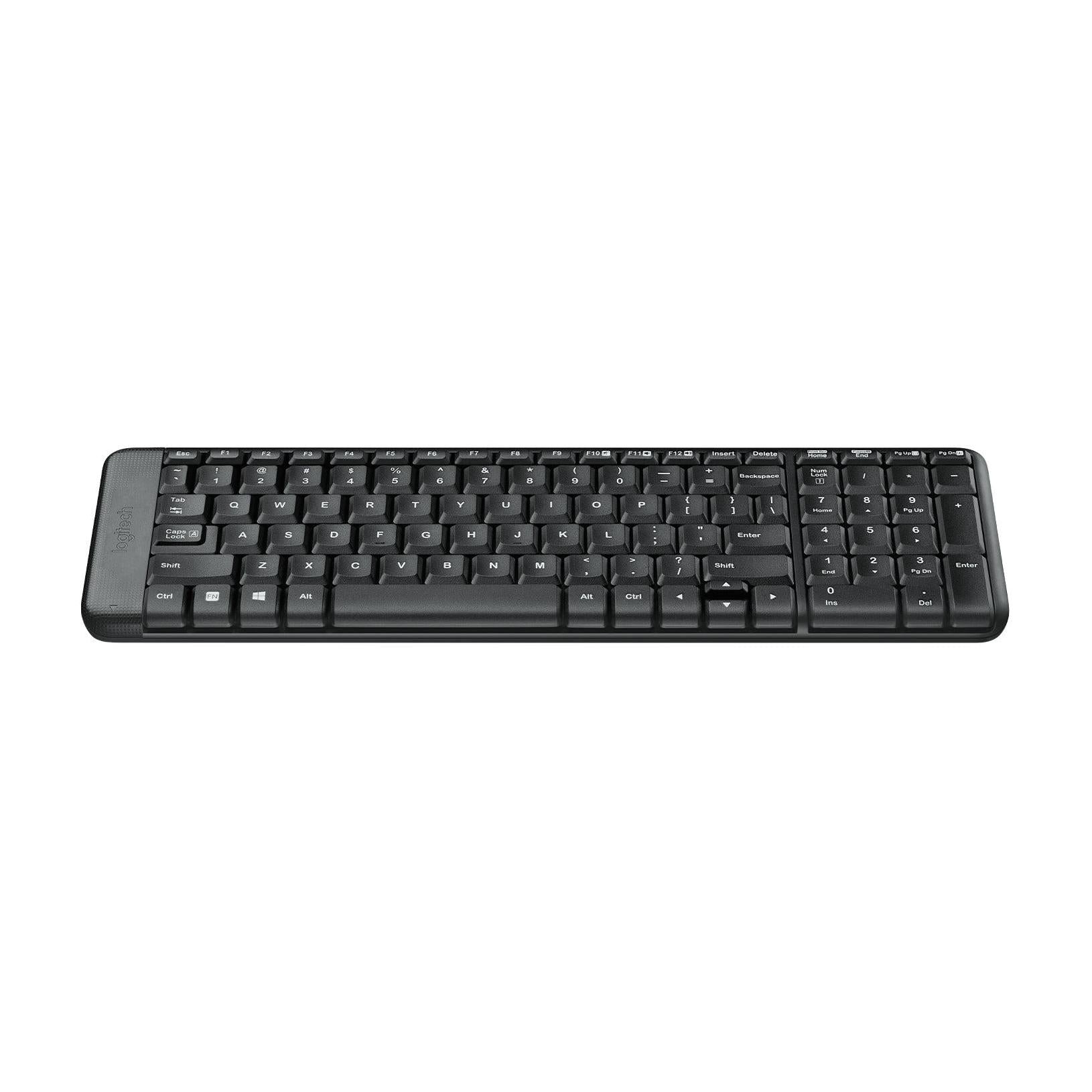 Kit de Teclado y Mouse Logitech MK220, Inalámbrico, USB, Negro (Español)