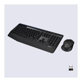 Kit de Teclado y Mouse Logitech MK345, Inalámbrico, USB, Negro (Español)