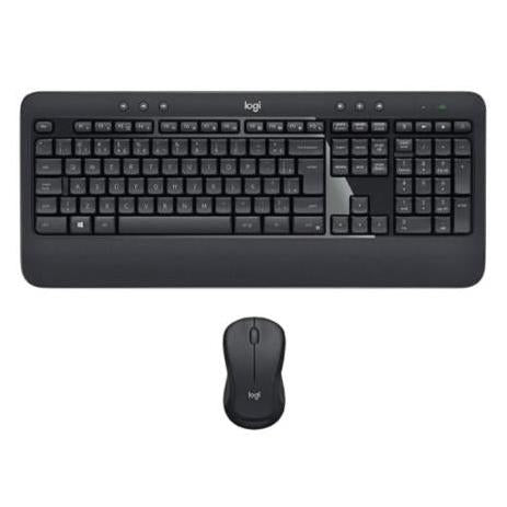 Kit de Teclado y Mouse Logitech MK540 Advance, RF Inalámbrico, USB, Negro/Blanco (Español)