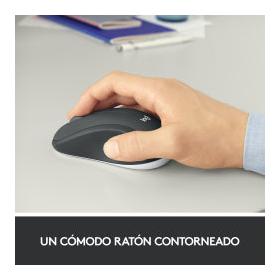 Kit de Teclado y Mouse Logitech MK540 Advance, RF Inalámbrico, USB, Negro/Blanco (Español)