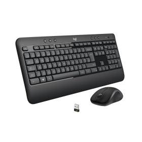 Kit de Teclado y Mouse Logitech MK540 Advance, RF Inalámbrico, USB, Negro/Blanco (Español)