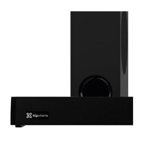 Klip Xtreme Barra de Sonido con Subwoofer BoomBar, Bluetooth, Alámbrico/Inalámbrico, 2.1 Canales, 160W RMS