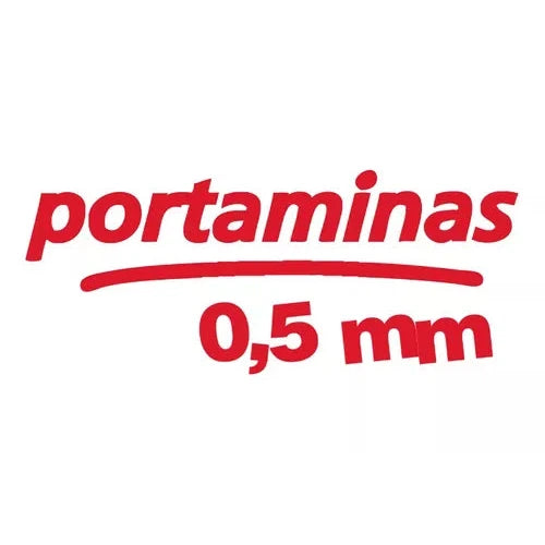Portaminas Lapicero Bic Hb No. 2 Fino 0.5 Mm 12 Piezas