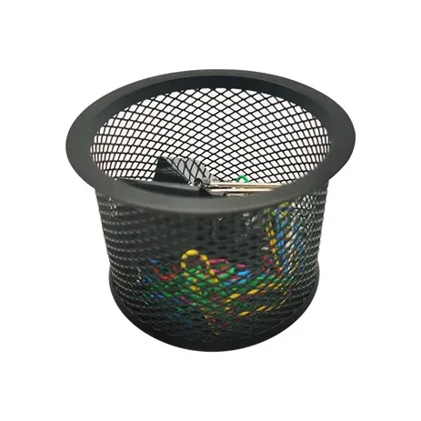 Porta Lapices Nextep Chico Malla Metalica 9x6cms