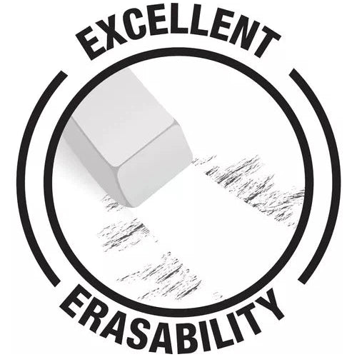 Lápiz Grafito Bic Evolution Hb No. 2 Hexagonal 12 Piezas