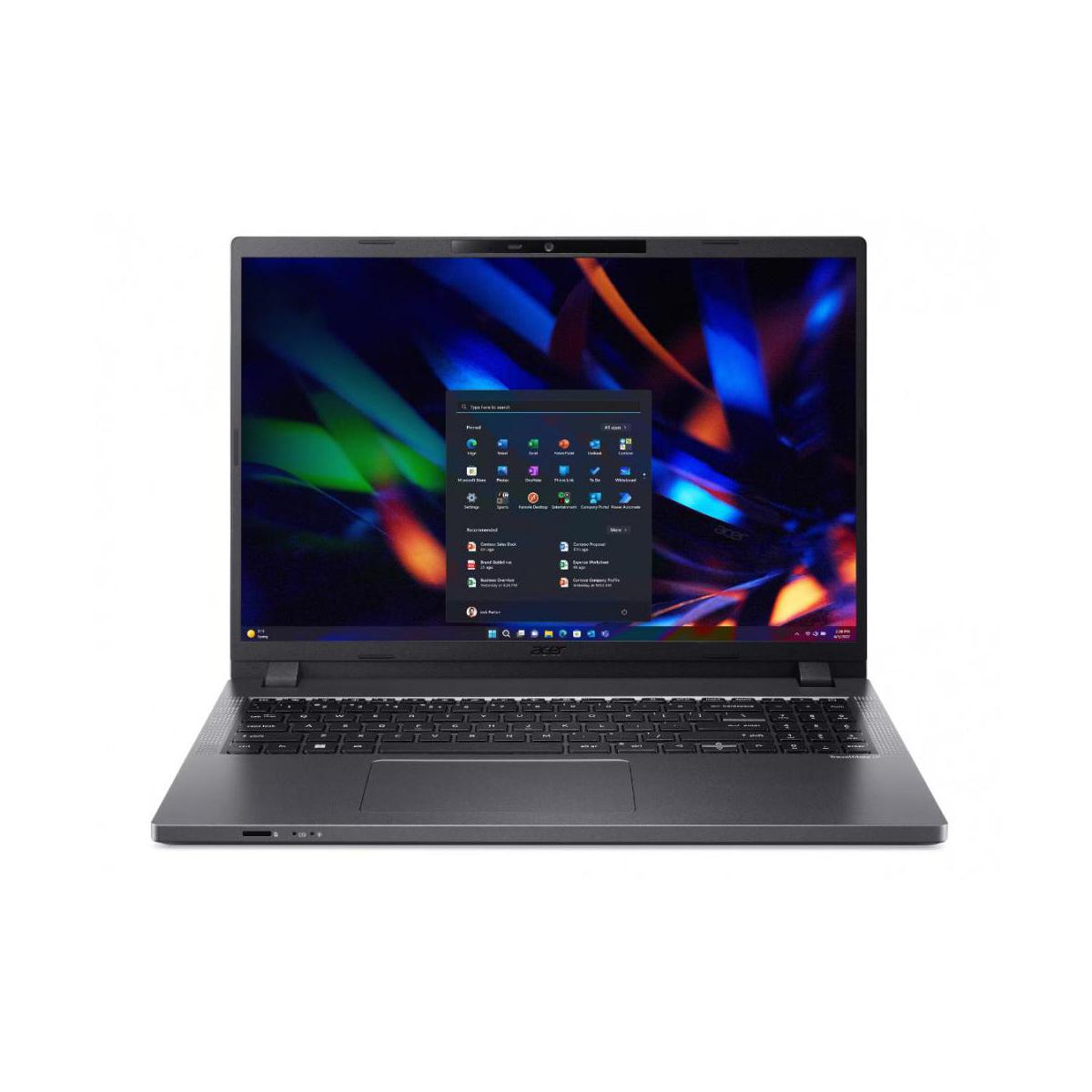 Laptop Acer TravelMate P2 TMP216-51-51NA 16" 1920x1200 WUXGA, Intel Core i5-1335U, 8GB, 512GB SSD, Windows 11 Pro, Español