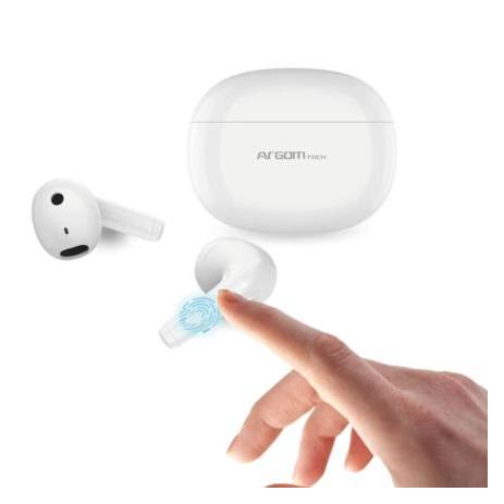 Audífonos Argomtech Skeipods E55 Inalámbricos Control Táctil Color Azul