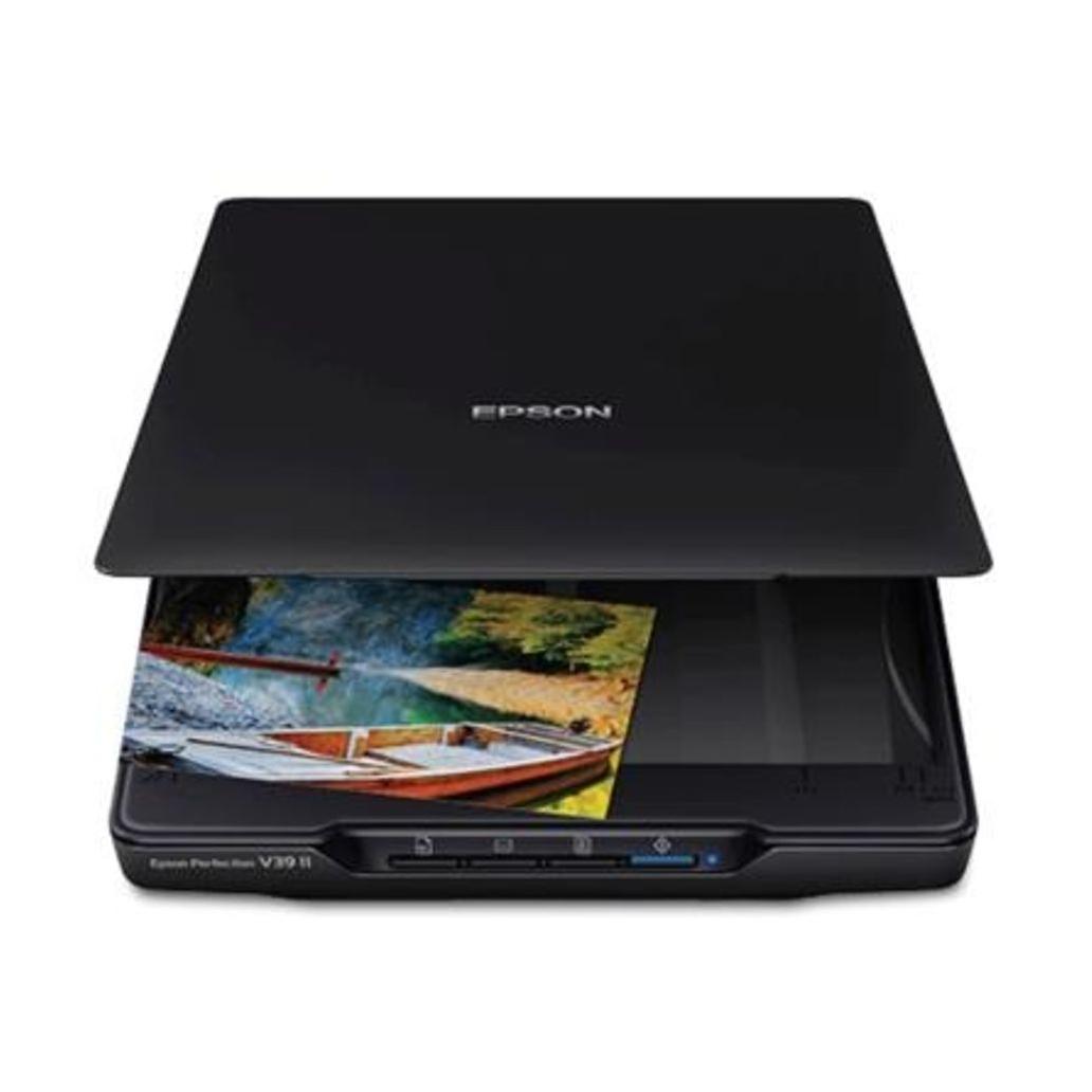 Escáner Epson Perfection V39 II Resolución (4800x4800) DPI Alámbrico USB 2.0 LEDColor Negro