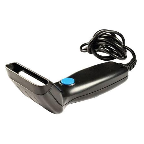 LECTOR ECLINE DE CODIGO DE BARRAS ESCANER DE MANO DE LARGO ALCANCE DISTANCIA (0-50 M SPEED 100/S PS2-USB)