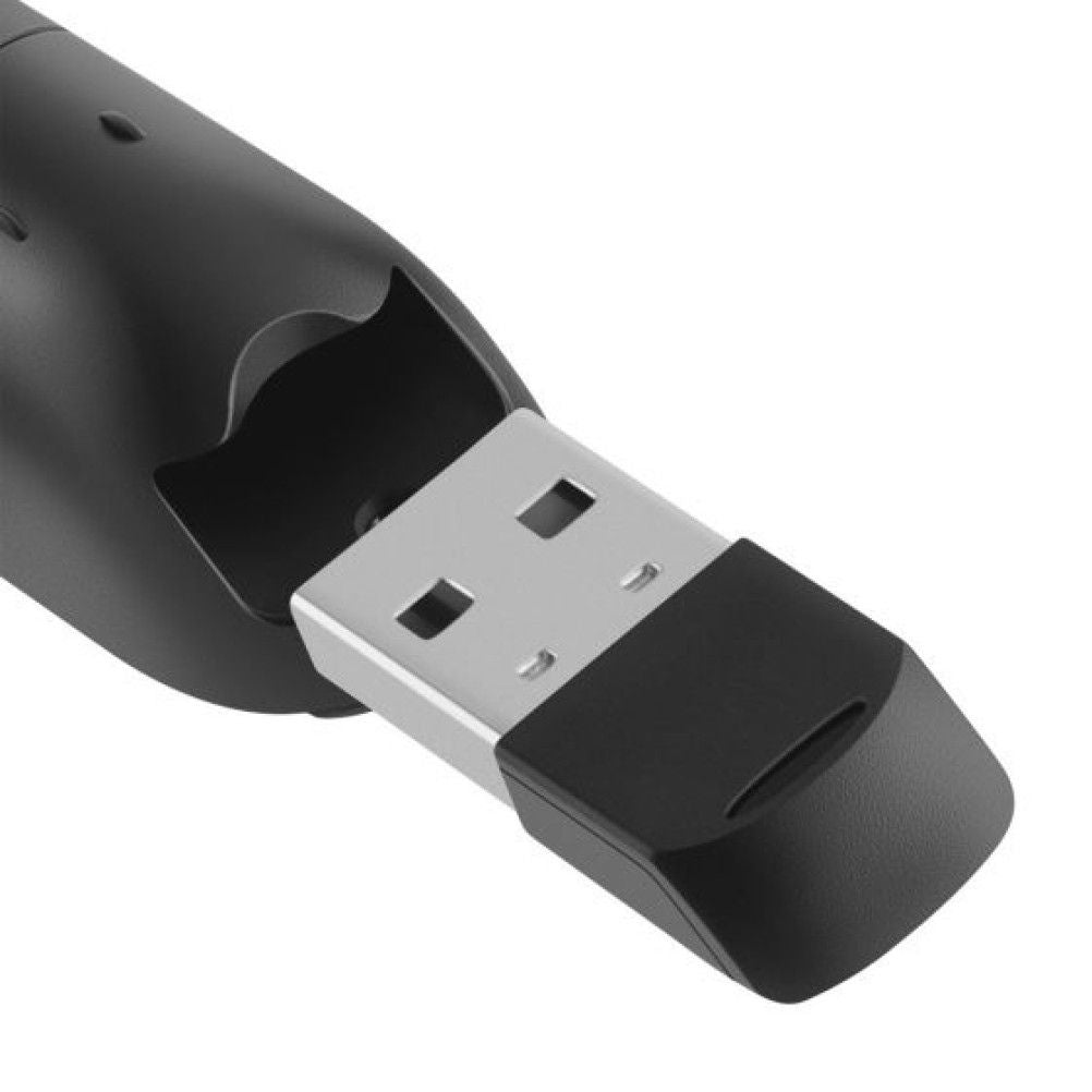 Presentador a Distancia Steren 5606 Laser Inalámbrico USB 10 m Negro