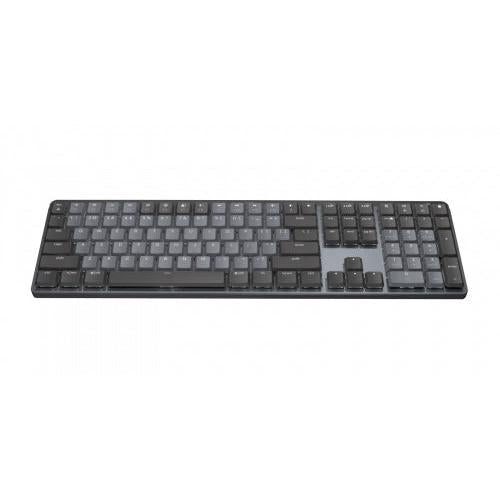 Teclado Logitech MX Mechanical, Inalámbrico, Bluetooth, Grafito (Español)