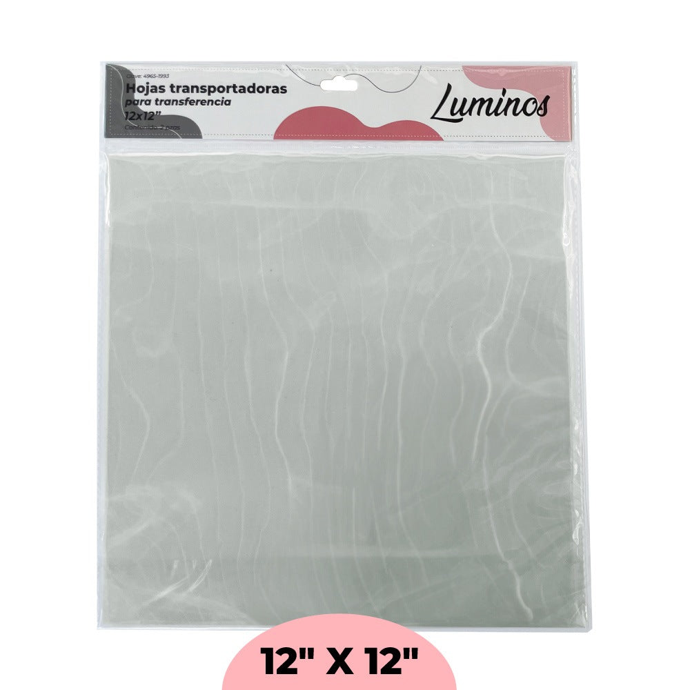 Hoja Transportadora Para Laminadora Luminos 12x12 Cm 2 Pzas