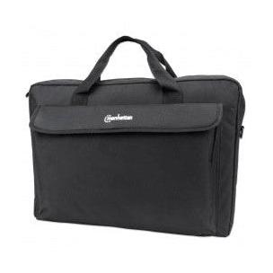 Manhattan Maletín de Poliéster London para Laptop 14.1", Negro