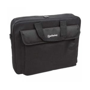 Manhattan Maletín de Poliester London, 15.4'', Negro