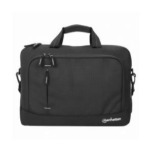 Manhattan Maletín de Poliéster PET Helsinki para Laptop 14.1", Negro