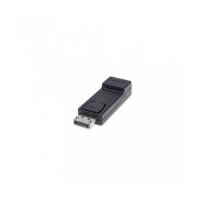 Manhattan Adaptador DisplayPort 1.1 Macho - HDMI Hembra, 1080p, 60Hz, Negro