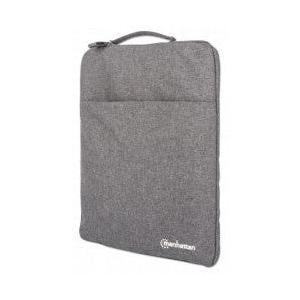 Manhattan Maletín de Poliéster Seattle para Laptop 15.6", Gris