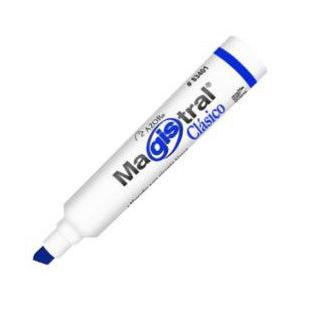 Azor Marcador Magistral para Pizarrón 83403, Azul, 12 Piezas