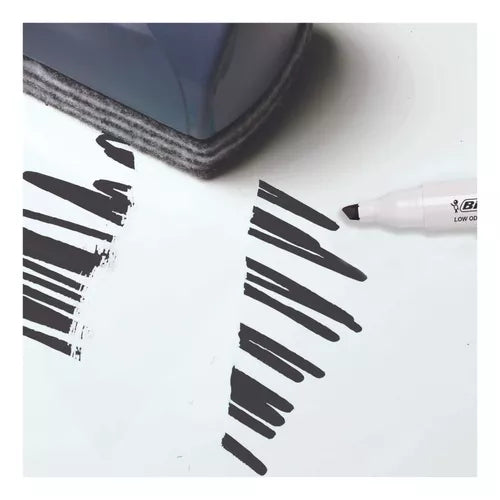 Marcador Para Pizarrón Blanco Bic Marking Cincel 8 Piezas