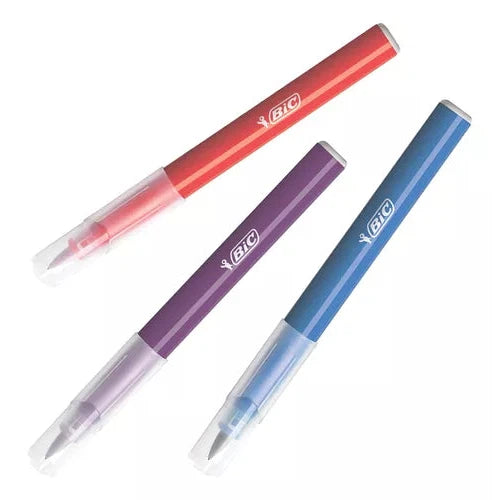 Plumón Bic Intensity Punta Pincel Surtido De Colores 5 Pzas