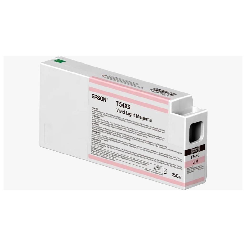 Cartucho de Tinta Epson ultrachrome hd t54x600 color magenta claro contenido 350ml compatible con surecolor sc p6000 std surecolor sc p9000v