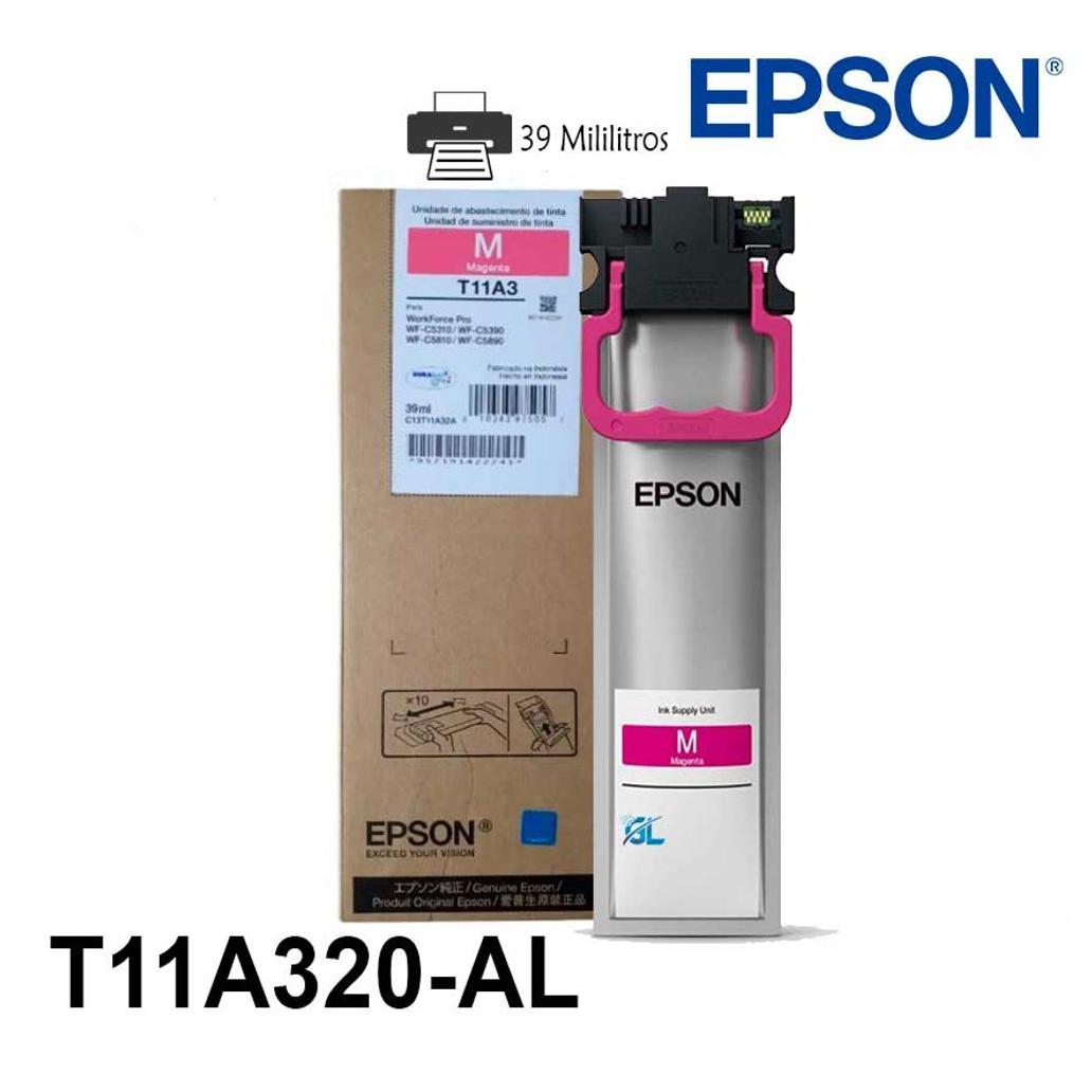 Cartucho de Tinta Epson workforce t11a320 al color magenta rendimiento 5000 paginas compatibilidad workforce pro wf c5310 wf c5390