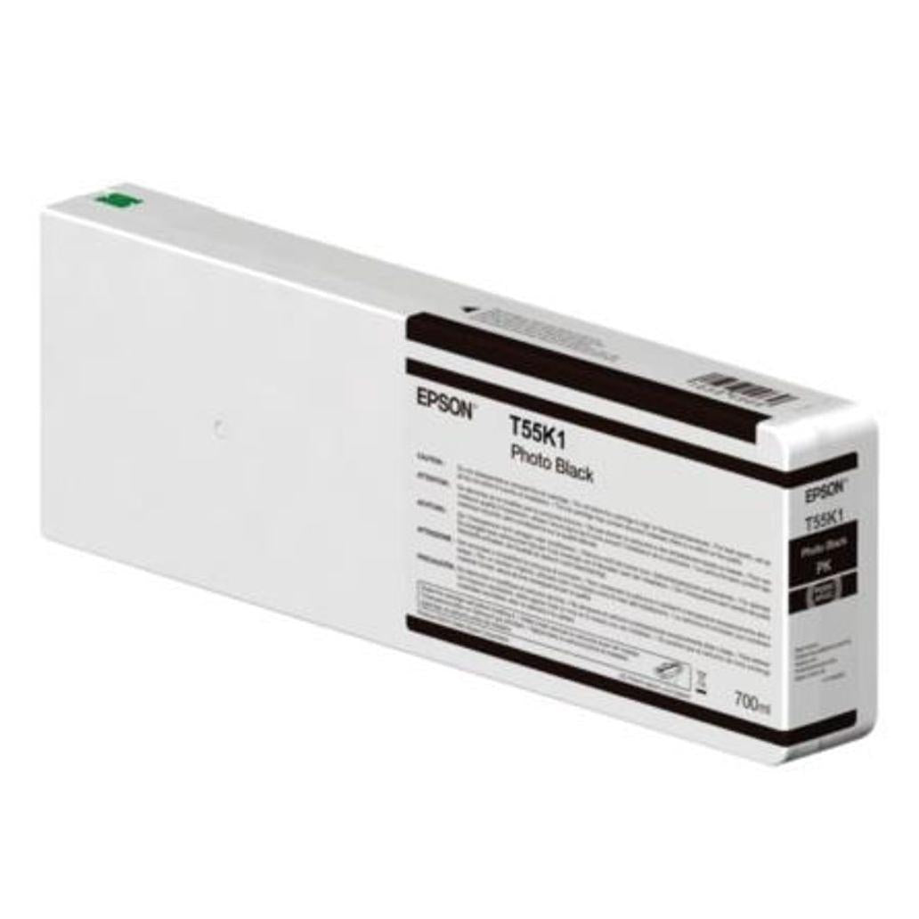 Cartucho de Tinta Epson Singlepack UltraChrome HD T55K100 Negro Fotográfico SureColor SC-P7000 STD /SC-P8000 STD