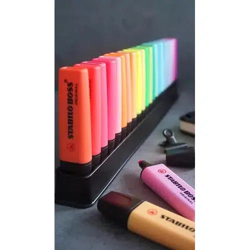 Marcatextos Stabilo Boss Original Pastel Y Neón 23 Colores