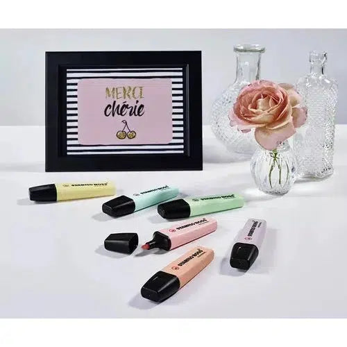 Marcatextos Stabilo Boss Original Colores Pastel 15 Piezas