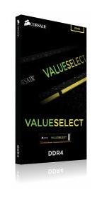 Memoria RAM Corsair ValueSelect DDR4, 2400MHz, 8GB, CL16, XMP