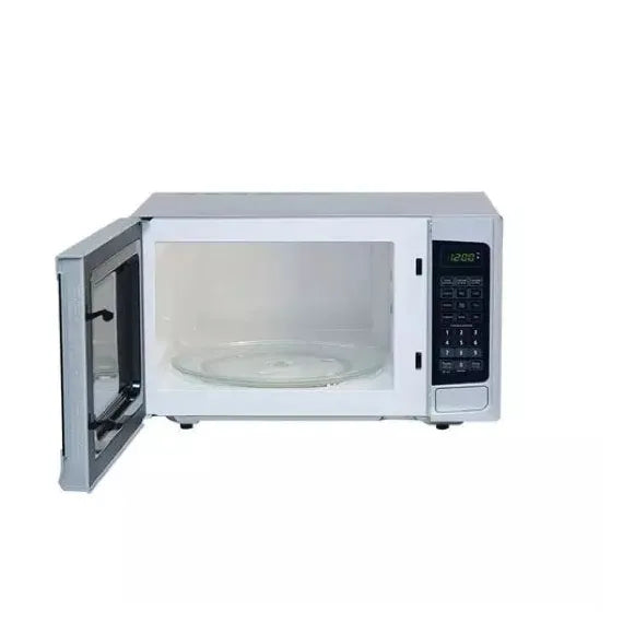Midea Horno de Microondas MMDP07S2BG, 0.7 Pies Cúbicos, 1050W, Plata