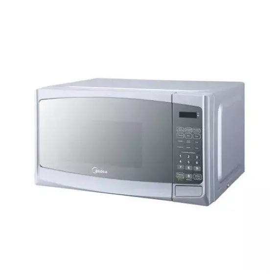 Midea Horno de Microondas MMDP07S2BG, 0.7 Pies Cúbicos, 1050W, Plata